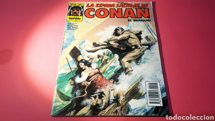 C&oacute;mics: EXCELENTE ESTADO LA ESPADA SALVAJE DE CONAN 105 FORUM - Foto 1