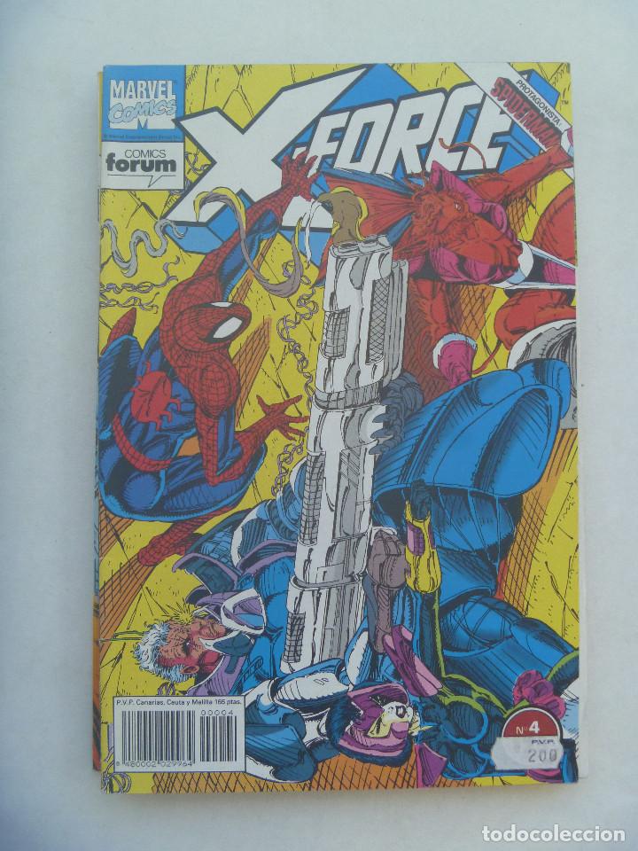 C&oacute;mics: MARVEL COMICS : X - FORCE , N&ordm; 4. PROTAGONISTA SPIDERMAN - Foto 1