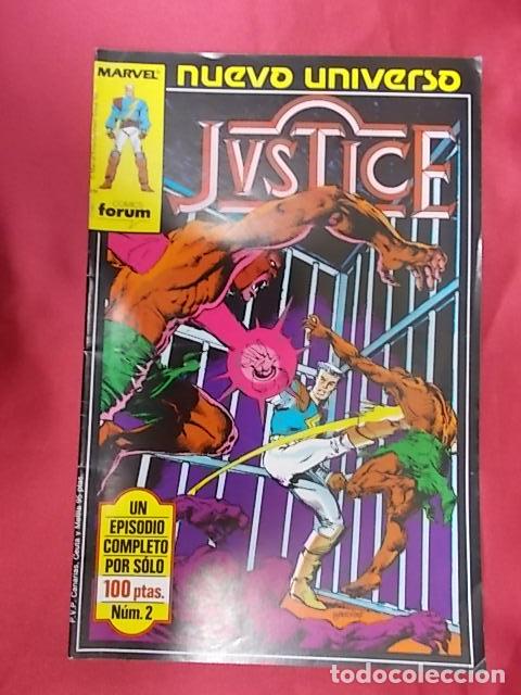 C&oacute;mics: NUEVO UNIVERSO. JUSTICE. N&ordm; 2. FORUM - Foto 1
