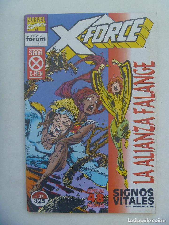 C&oacute;mics: MARVEL COMICS : X - FORCE , N&ordm; 37 . ESPECIAL DE 48 PAGINAS - Foto 1