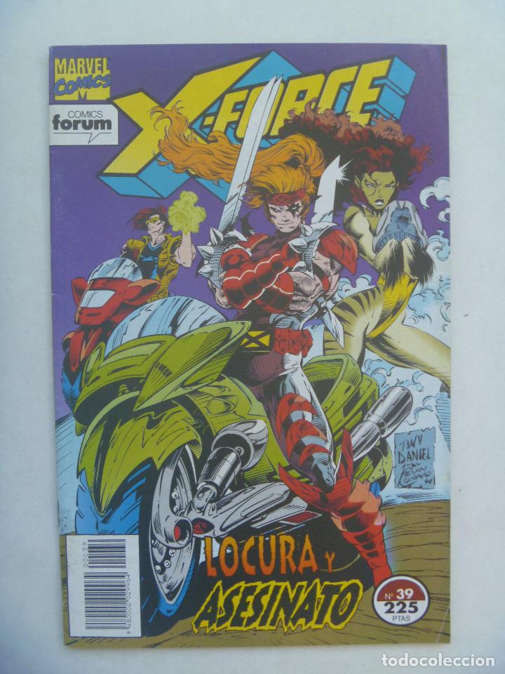 C&oacute;mics: MARVEL COMICS : X - FORCE , N&ordm; 39. LOCURA Y ASESINATO - Foto 1