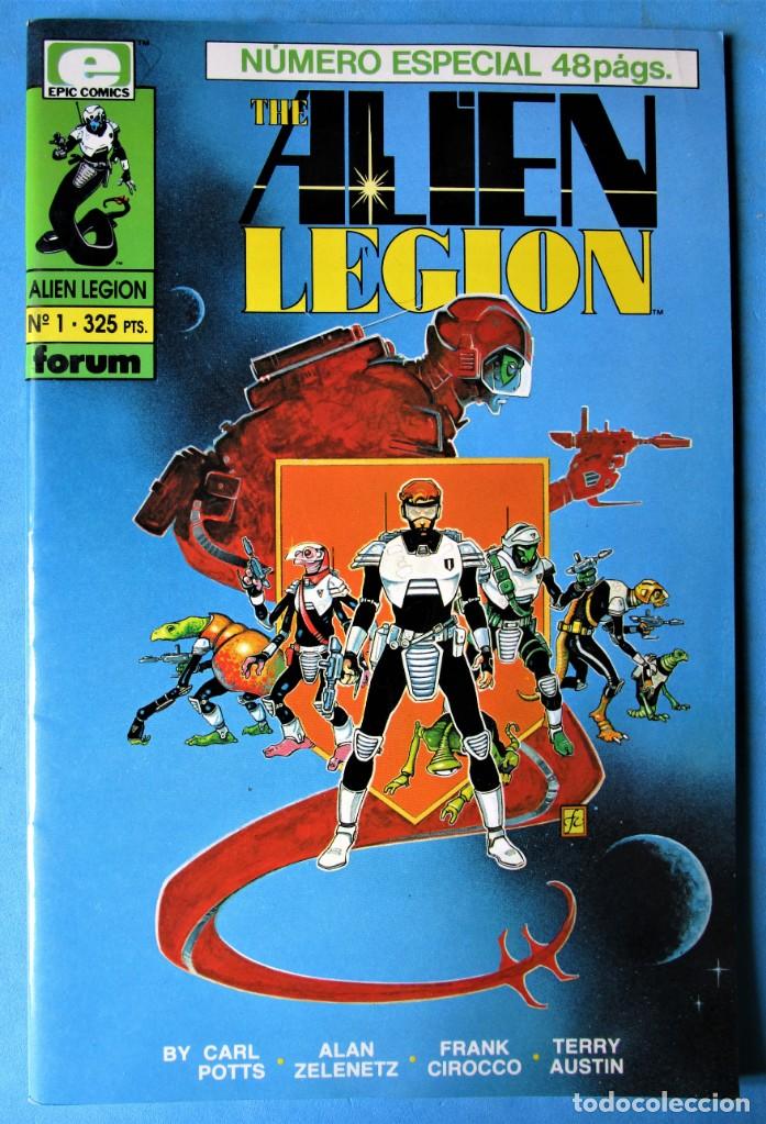 C&oacute;mics: ALIEN LEGION N&ordm; 1 (N&Uacute;MERO ESPECIAL 48 P&Aacute;GS) ''MUY BUEN ESTADO''