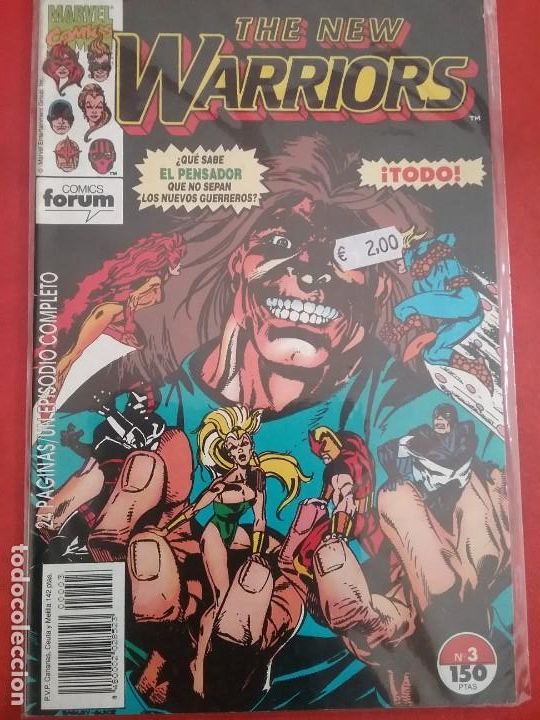 C&oacute;mics: THE NEW WARRIORS 3 VOL 1 # M - Foto 1