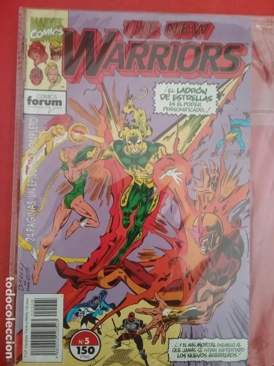 C&oacute;mics: THE NEW WARRIORS 5 VOL 1 # M - Foto 1