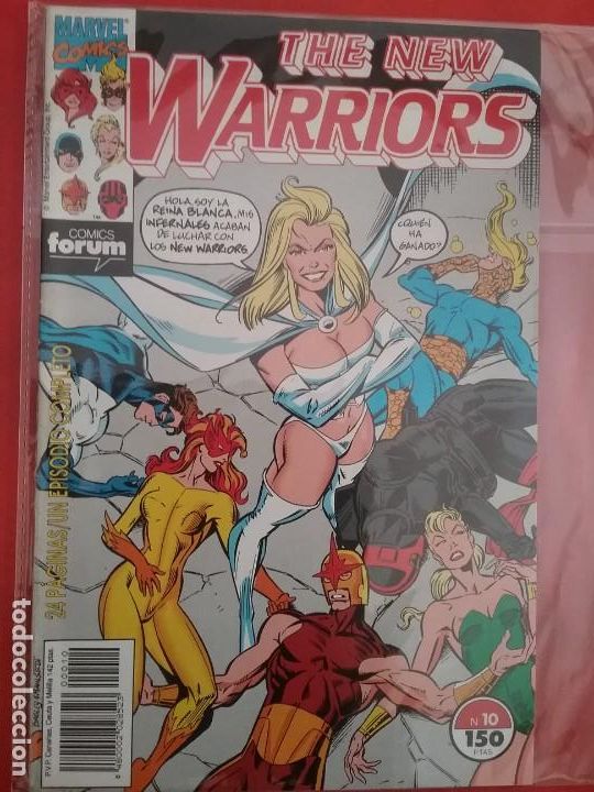 C&oacute;mics: THE NEW WARRIORS 10 VOL 1 # M - Foto 1