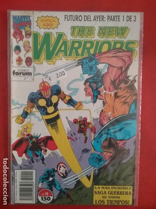 C&oacute;mics: THE NEW WARRIORS 11 VOL 1 # M - Foto 1