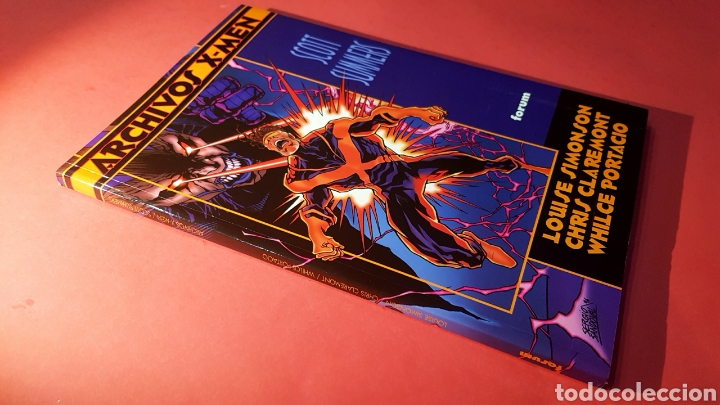 C&oacute;mics: EXCELENTE ESTADO ARCHIVOS X MEN 4 FACTOR X SCOTT SUMMERS FORUM - Foto 1