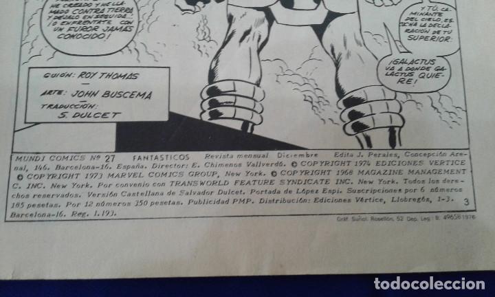 C&oacute;mics: LOS CUATRO FANTASTICOS 1974 - Foto 3