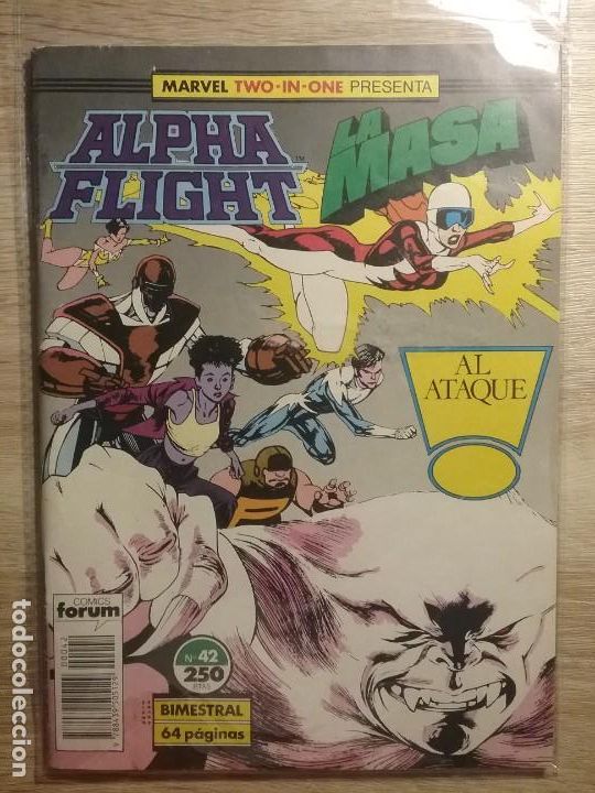 C&oacute;mics: ALPHA FLIGHT 42 MARVEL TWO IN ONE LA MASA VOL.1 # N - Foto 1