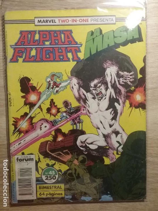 C&oacute;mics: ALPHA FLIGHT 45 MARVEL TWO IN ONE LA MASA VOL.1 # N - Foto 1