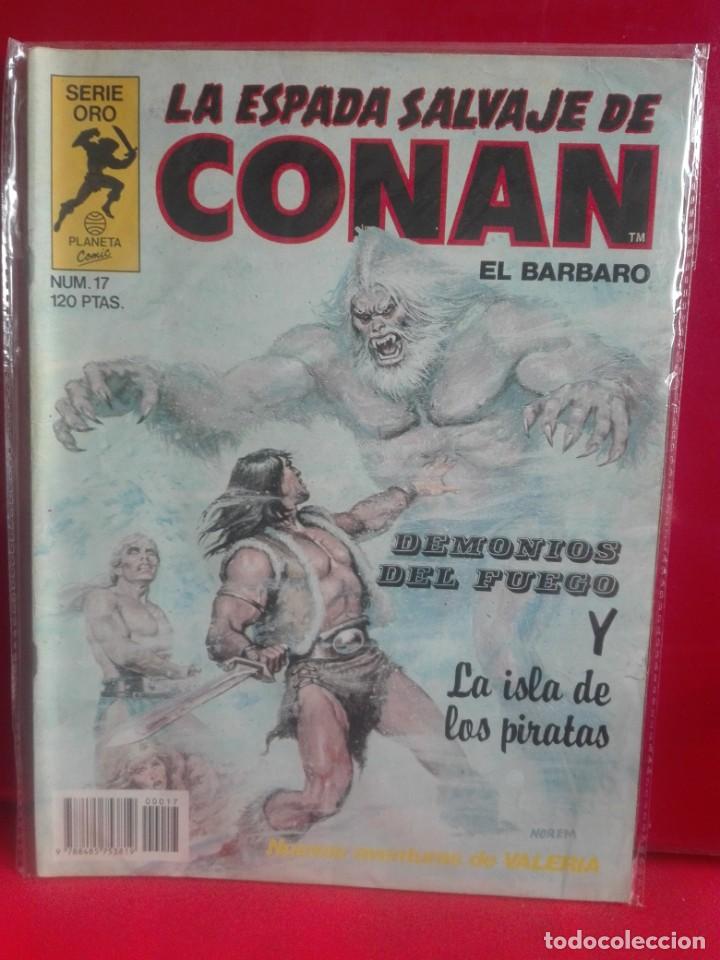 C&oacute;mics: LA ESPADA SALVAJE DE CONAN 17 PRIMERA EDICI&Oacute;N # O - Foto 1