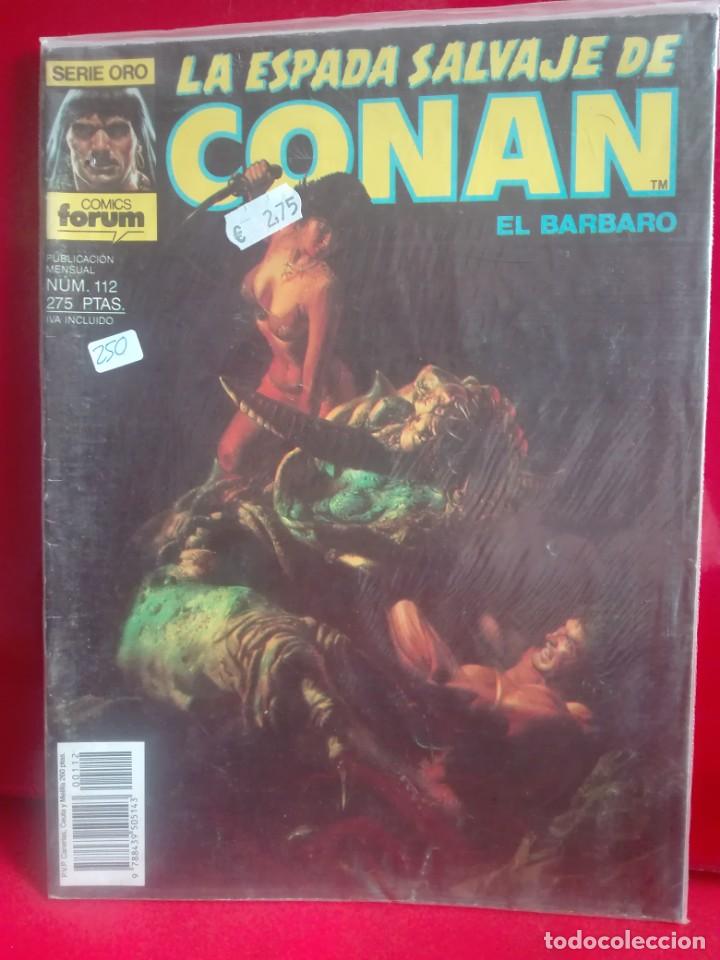 C&oacute;mics: LA ESPADA SALVAJE DE CONAN 112 PRIMERA EDICI&Oacute;N # O - Foto 1