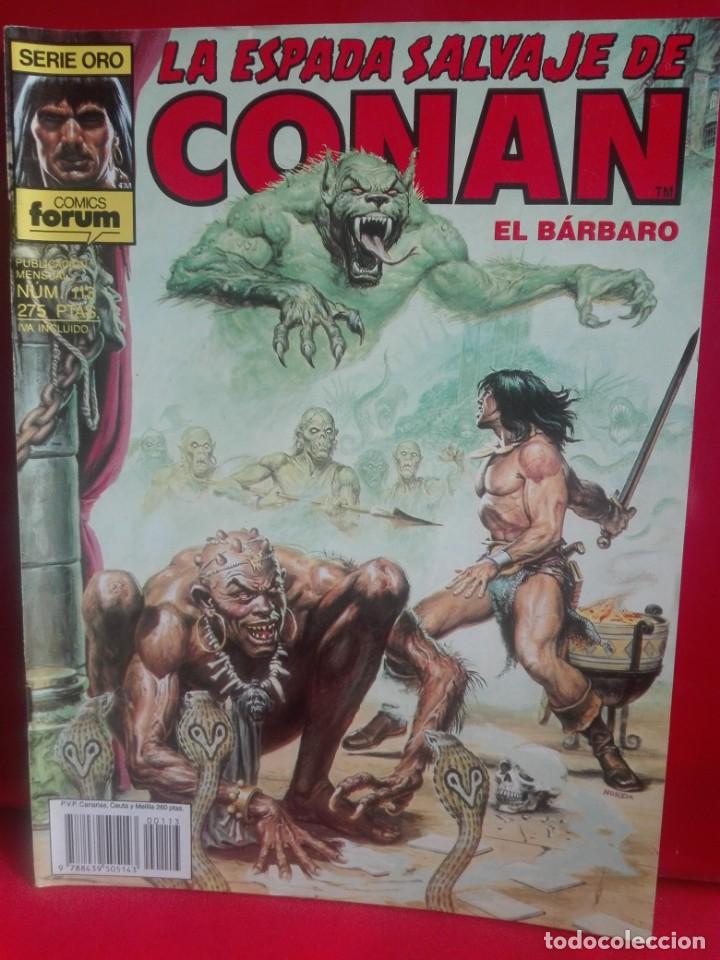 C&oacute;mics: LA ESPADA SALVAJE DE CONAN 113 PRIMERA EDICI&Oacute;N # O - Foto 1