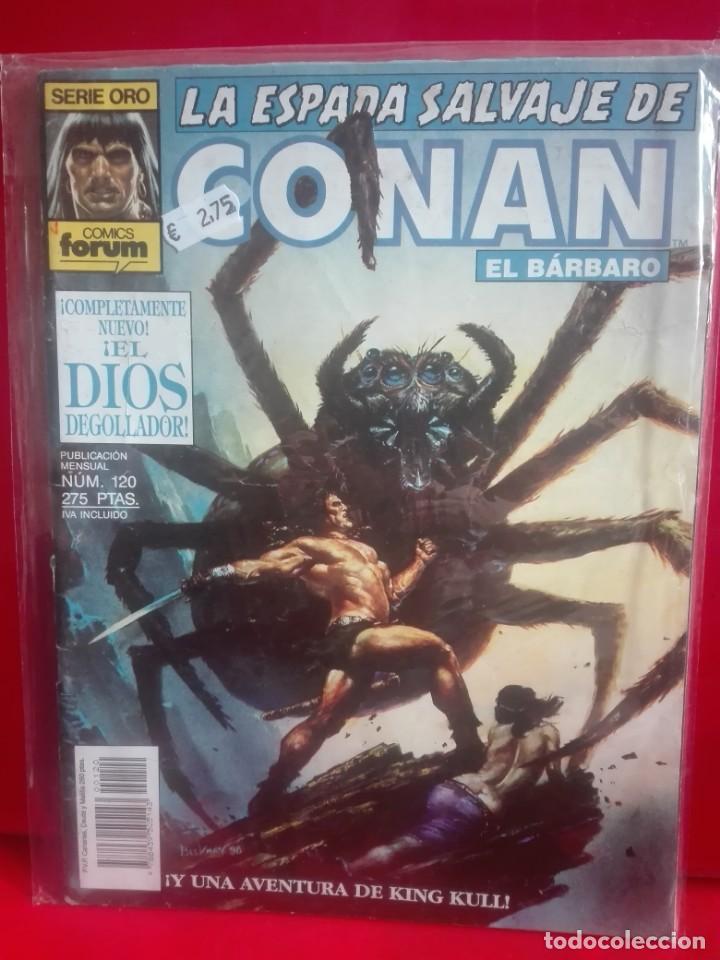 C&oacute;mics: LA ESPADA SALVAJE DE CONAN 120 PRIMERA EDICI&Oacute;N # O - Foto 1