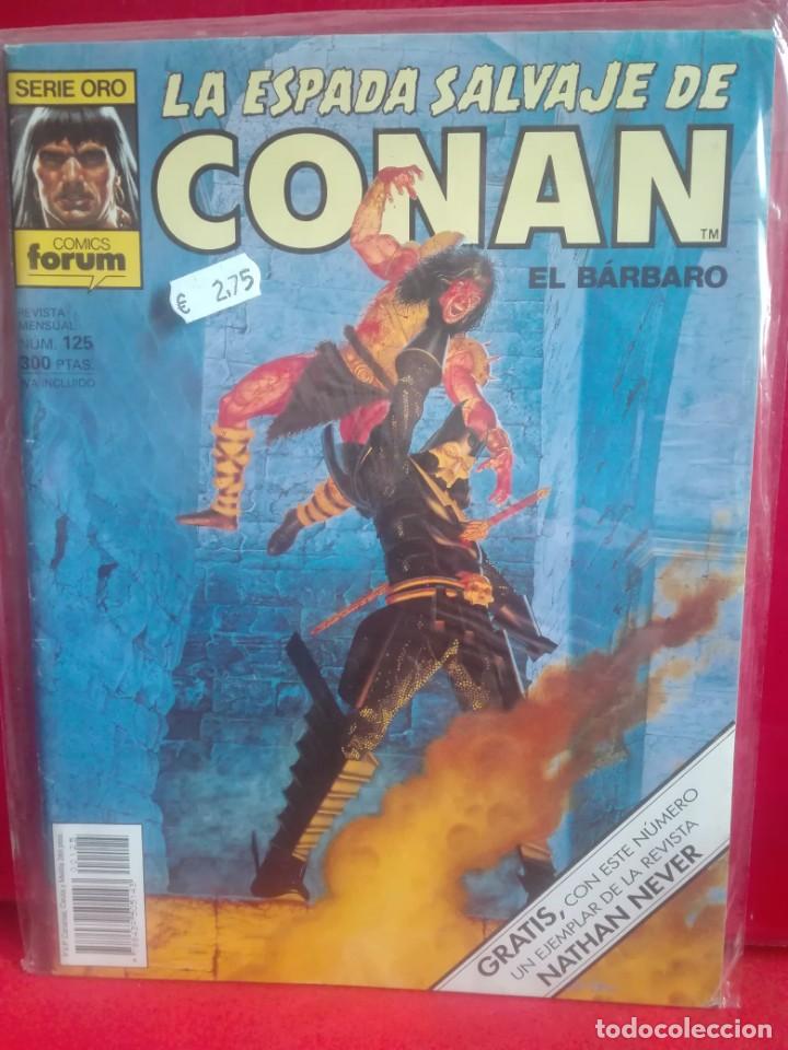 C&oacute;mics: LA ESPADA SALVAJE DE CONAN 125 PRIMERA EDICI&Oacute;N # O - Foto 1