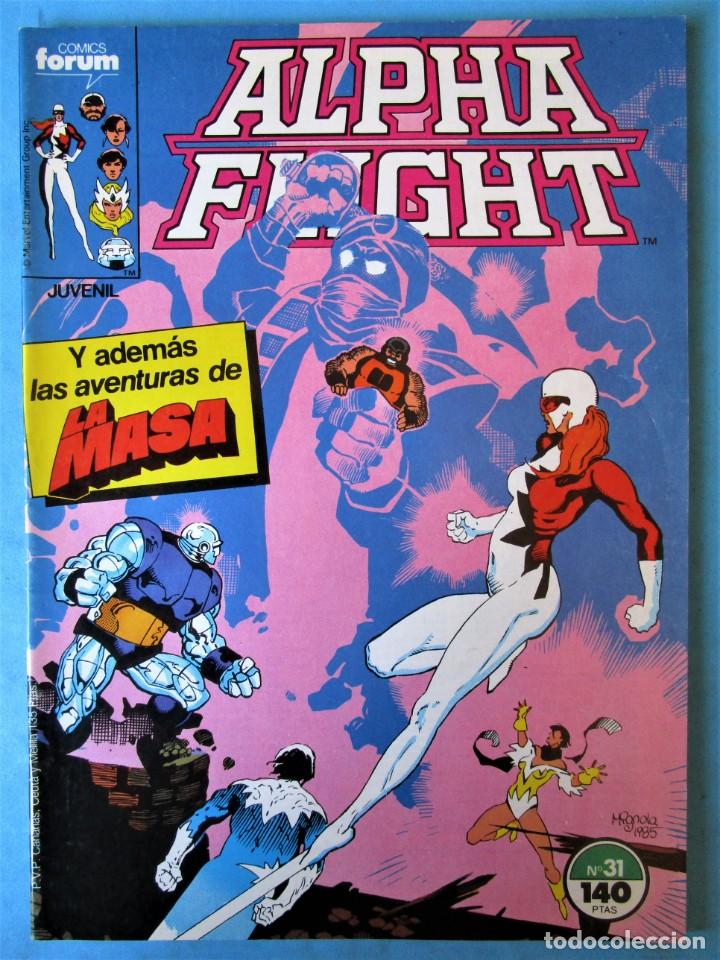 C&oacute;mics: ALPHA FLIGHT N&ordm; 31 - FORUM 1986 BUEN ESTADO - Foto 1