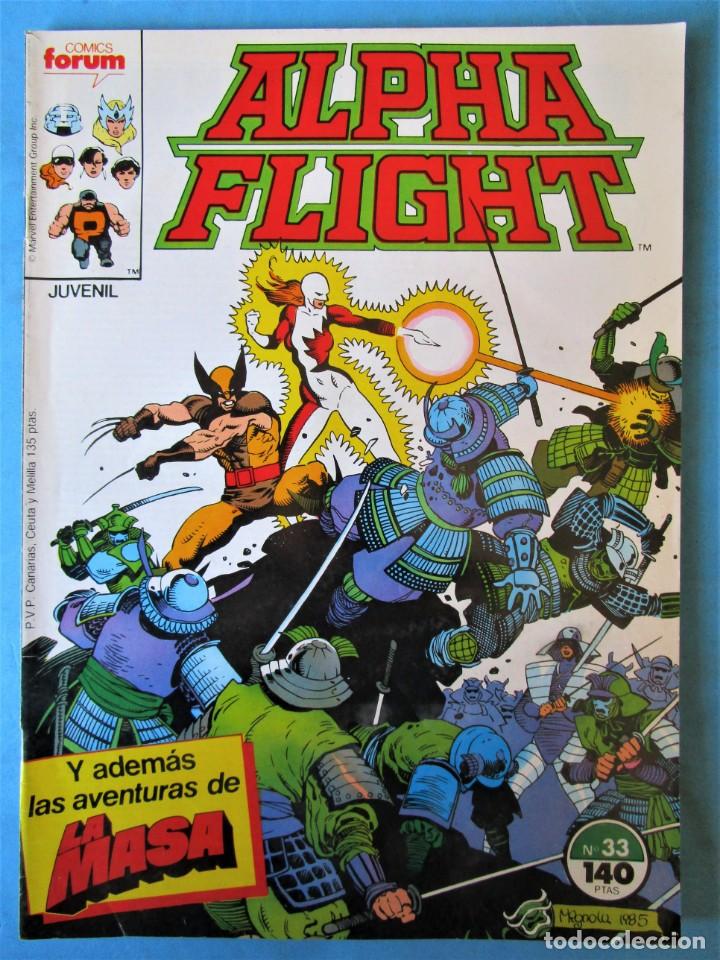C&oacute;mics: ALPHA FLIGHT N&ordm; 33 - FORUM 1986 - Foto 1