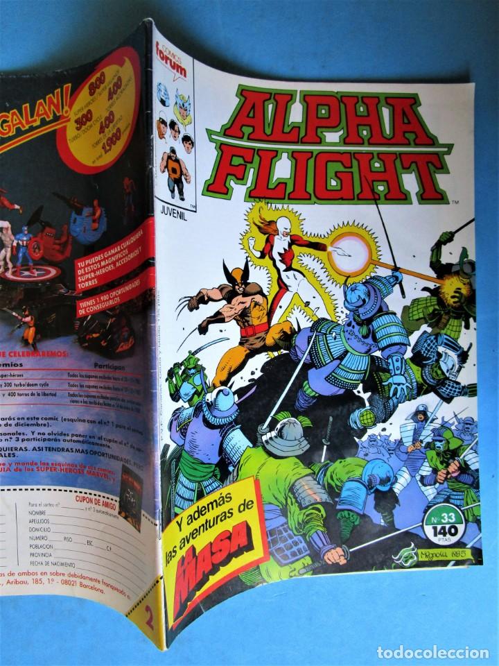 C&oacute;mics: ALPHA FLIGHT N&ordm; 33 - FORUM 1986 - Foto 2