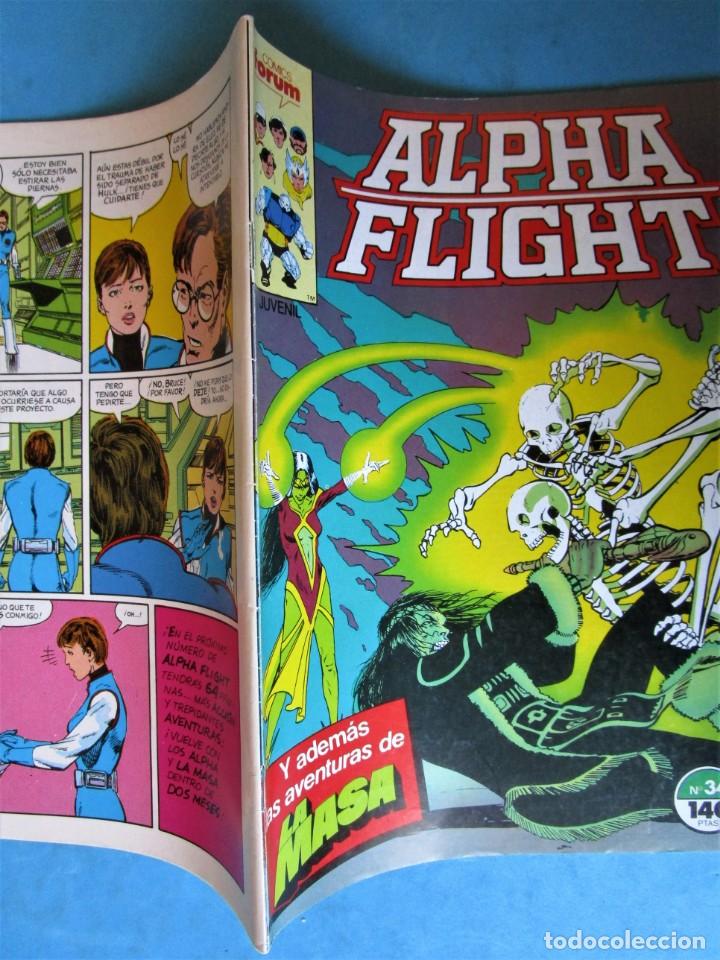 C&oacute;mics: ALPHA FLIGHT N&ordm; 34 - FORUM 1986 - Foto 2