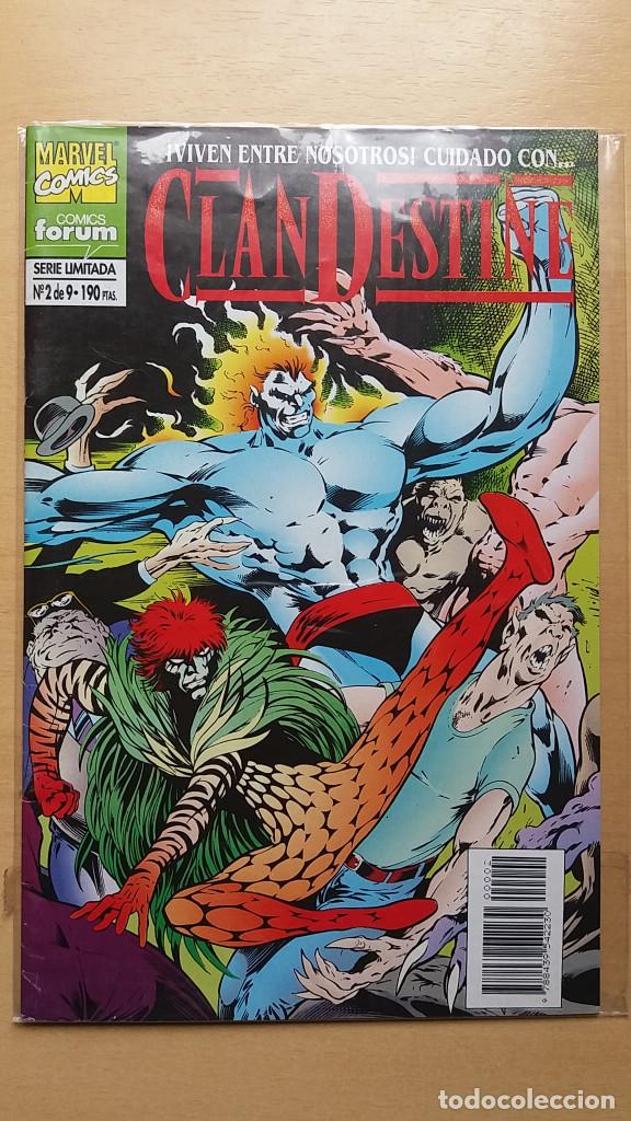 C&oacute;mics: Clandestine n&ordm; 2 forum muy buen estado - Foto 1