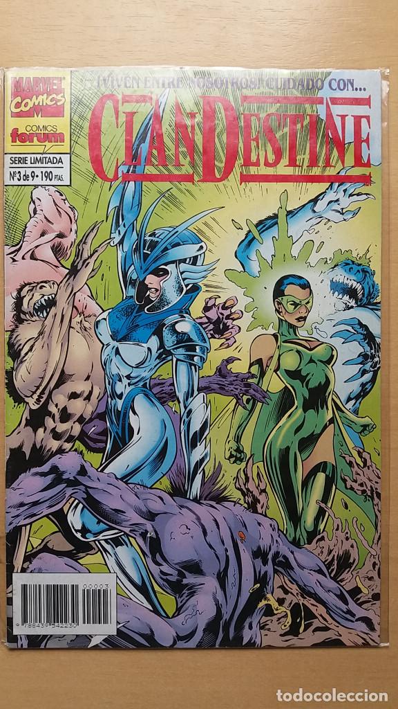 C&oacute;mics: Clandestine n&ordm; 3 forum muy buen estado - Foto 1