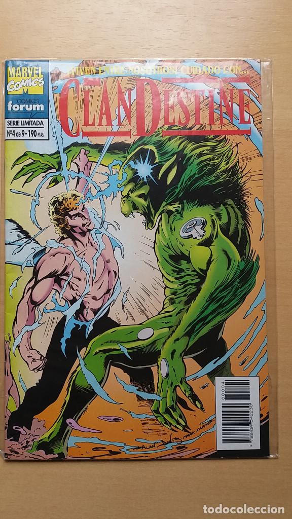 C&oacute;mics: Clandestine n&ordm; 4 forum muy buen estado - Foto 1