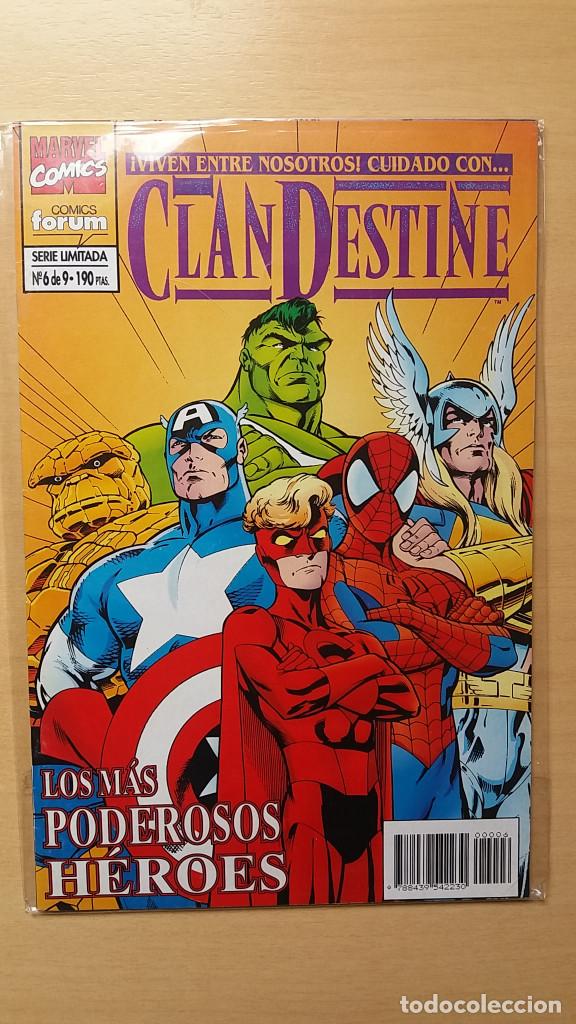 C&oacute;mics: Clandestine n&ordm; 6 forum muy buen estado - Foto 1