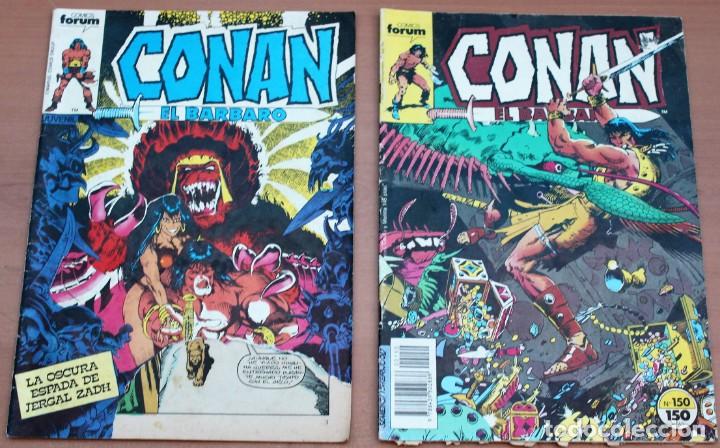 C&oacute;mics: Lote de 2 c&oacute;mics de Conan El B&aacute;rbaro - Foto 1
