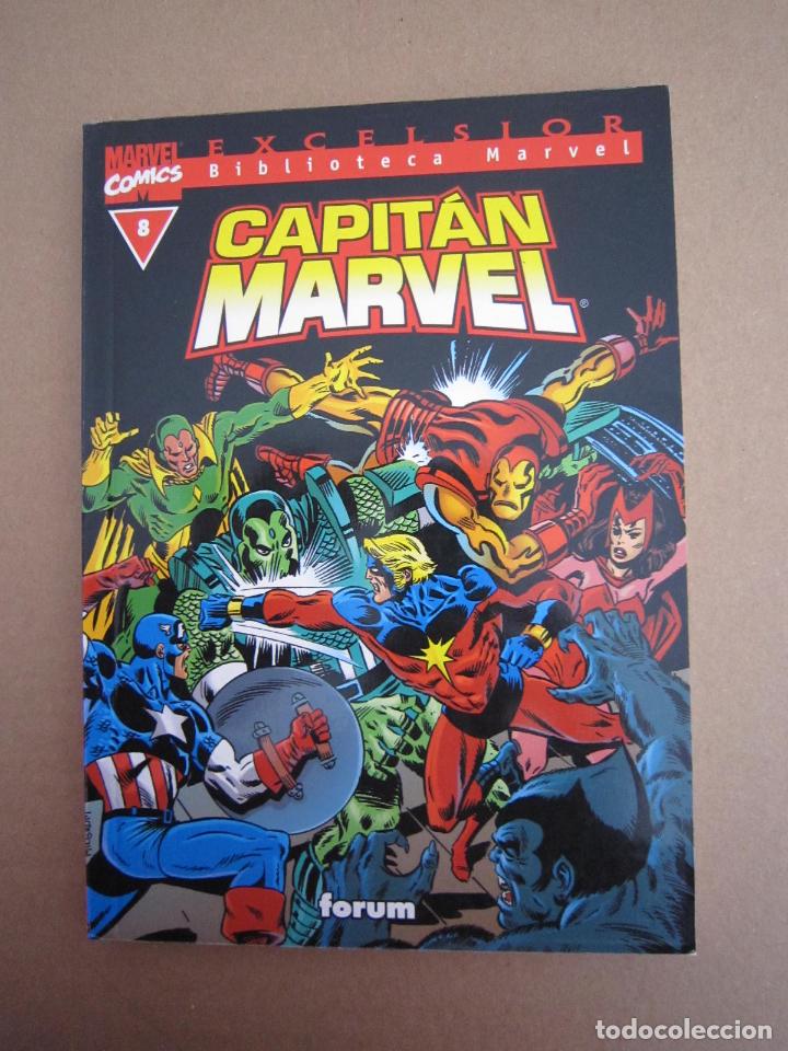 C&oacute;mics: BIBLIOTECA MARVEL EXCELSIOR - CAPIT&Aacute;N MARVEL (COMPLETA-10 TOMOS) - 2002 - Foto 9