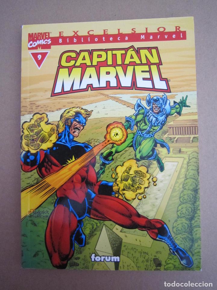 C&oacute;mics: BIBLIOTECA MARVEL EXCELSIOR - CAPIT&Aacute;N MARVEL (COMPLETA-10 TOMOS) - 2002 - Foto 10