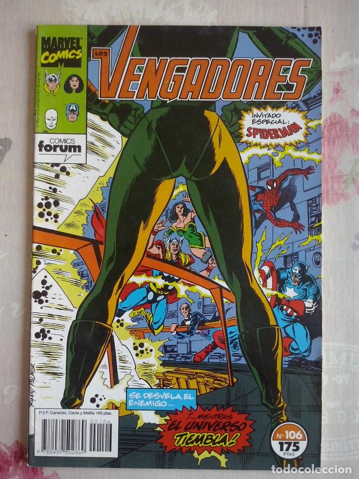 C&oacute;mics: FORUM - VENGADORES VOL.1 NUM. 106  . MBE - Foto 1