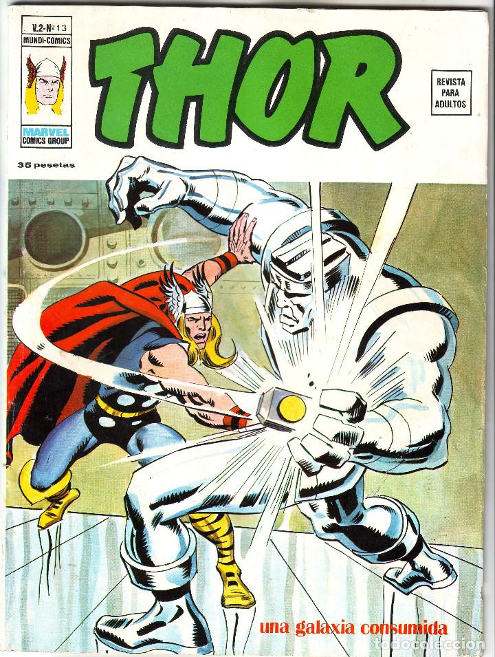 C&oacute;mics: THOR UNA GALAXIA CONSUMIDA DE MARVEL COMICS GROUP N&ordm; 13 - Foto 1