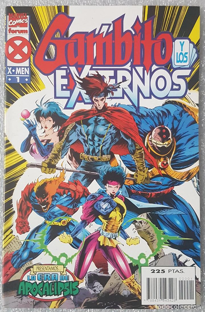 C&oacute;mics: Gambito y los Externos #1 (Forum, 1995) - Foto 1