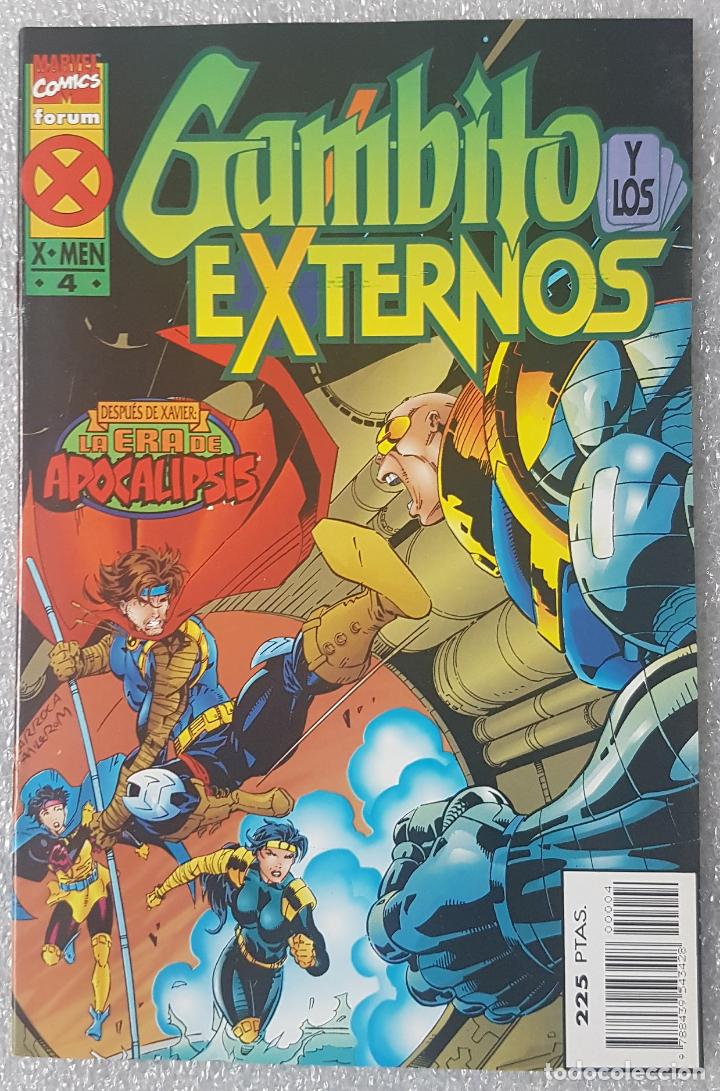 C&oacute;mics: Gambito y los Externos #4 (Forum, 1995) - Foto 1