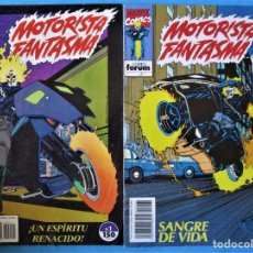 Comics: MOTORISTA FANTASMA NºS 1 Y 2 - FORUM 1991. Lote 164201730