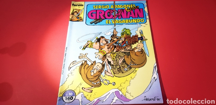 C&oacute;mics: EXCELENTE ESTADO GROONAN EL VAGABUNDO 10 FORUM - Foto 1