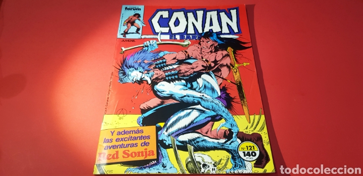 C&oacute;mics: EXCELENTE ESTADO CONAN EL BARBARO 121 FORUM - Foto 1
