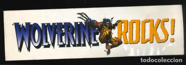 C&oacute;mics: PEGATINA WOLVERINE ROCKS! SIN DESPEGAR - Foto 1