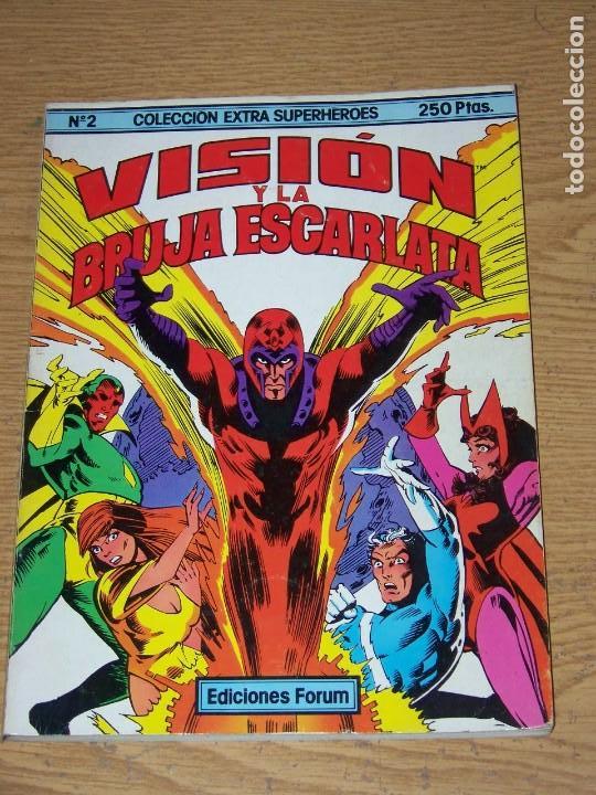 C&oacute;mics: FORUM COLECCION EXTRA SUPERHEROES 2 VISION Y BRUJA ESCARLATA - Foto 1