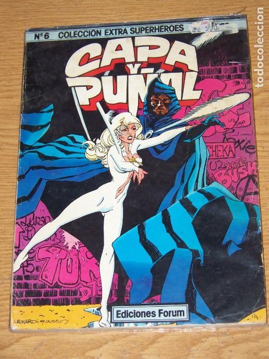 C&oacute;mics: FORUM COLECCION EXTRA SUPERHEROES 6 CAPA Y PU&Ntilde;AL - Foto 1