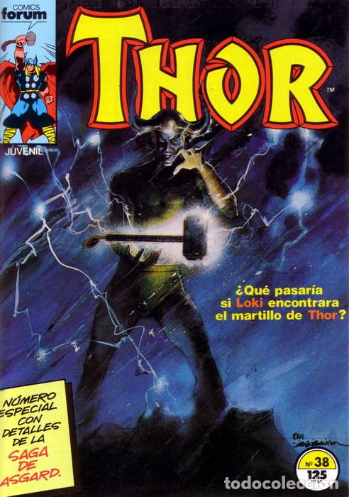 C&oacute;mics: THOR VOLUMEN 1 NUMERO 38 FORUM. SIMONSON. De retapado. - Foto 1