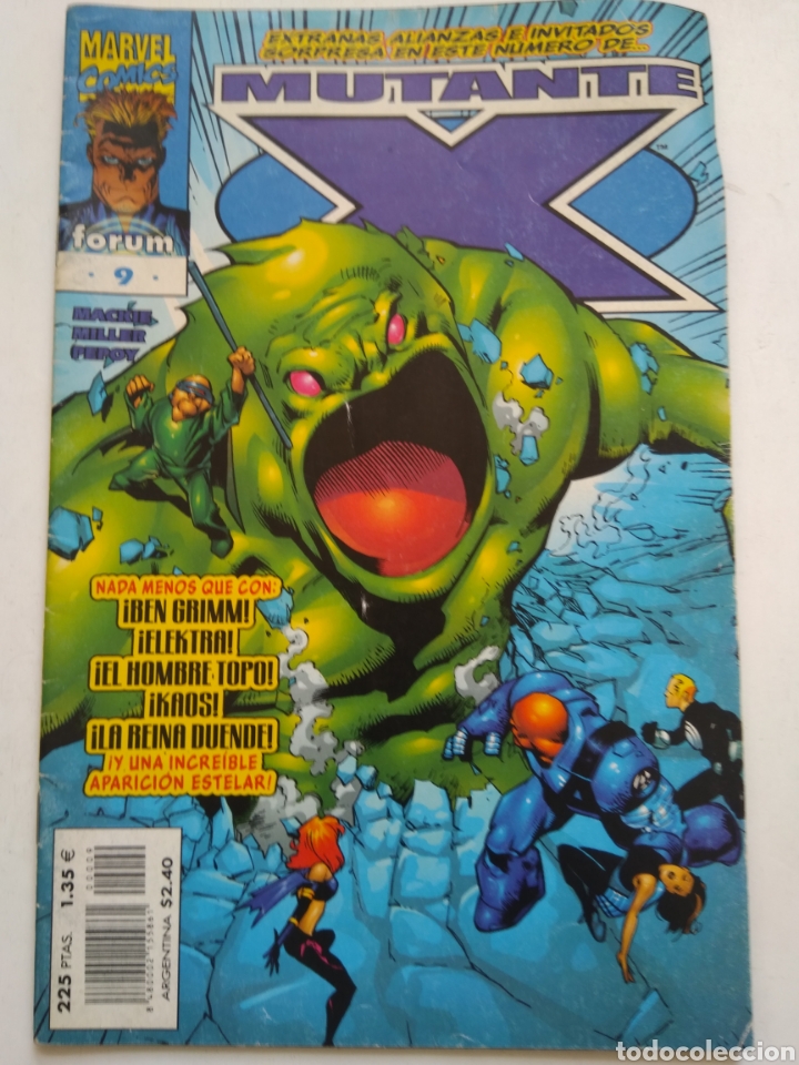 C&oacute;mics: COMIC MUTANTE N&deg;9 FORUM - Foto 1