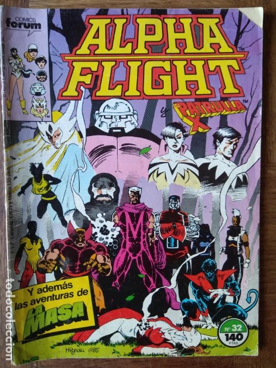 C&oacute;mics: ALPHA FLIGHT & LA MASA V.1 N&ordm; 32 - FORUM MARVEL TWO-IN-ONE. HULK - Foto 1