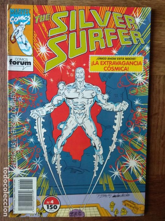 C&oacute;mics: ESTELA PLATEADA (SILVER SURFER) V.2 N&ordm; 4 - FORUM MARVEL COMICS - - Foto 1