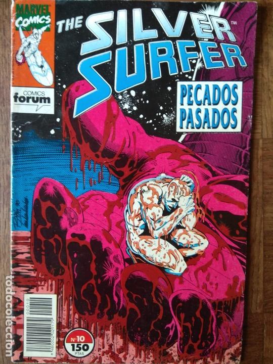 C&oacute;mics: ESTELA PLATEADA (SILVER SURFER) V.2 N&ordm; 10 - FORUM MARVEL COMICS - - Foto 1
