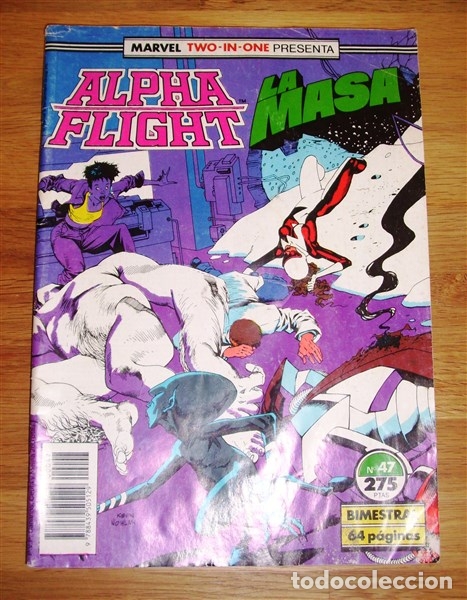 C&oacute;mics: ALPHA FLIGHT ; LA MASA. N&Uacute;M. 47 (MARVEL TWO-IN-ONE) - Foto 1
