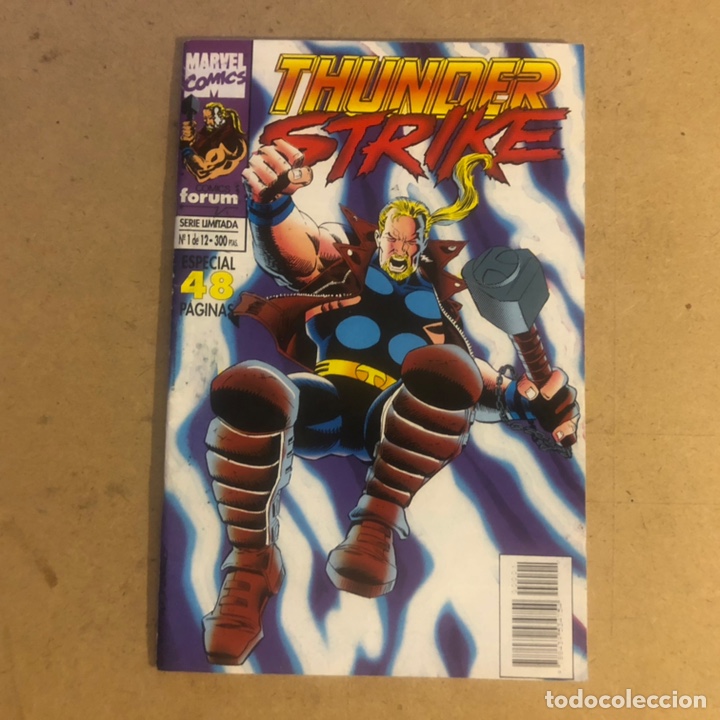 C&oacute;mics: THUNDER STRIKE N&deg;1 DE 12 (SERIE LIMITADA, 1994). 48 P&Aacute;GINAS. MARVEL COMICS FORUM. - Foto 1
