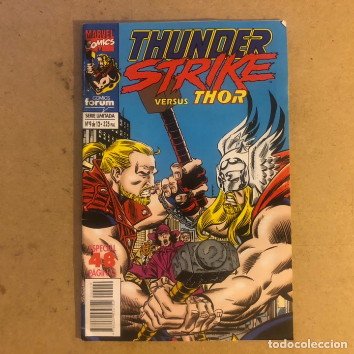C&oacute;mics: THUNDER STRIKE VERSUS THOR N&deg;9 DE 12 (SERIE LIMITADA, 1995). MARVEL COMICS FORUM. - Foto 1