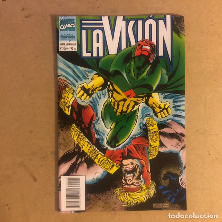 C&oacute;mics: LA VISI&Oacute;N N&deg; 3 de 4 (SERIE LIMITADA). MARVEL COMICS FORUM, 1995. - Foto 1