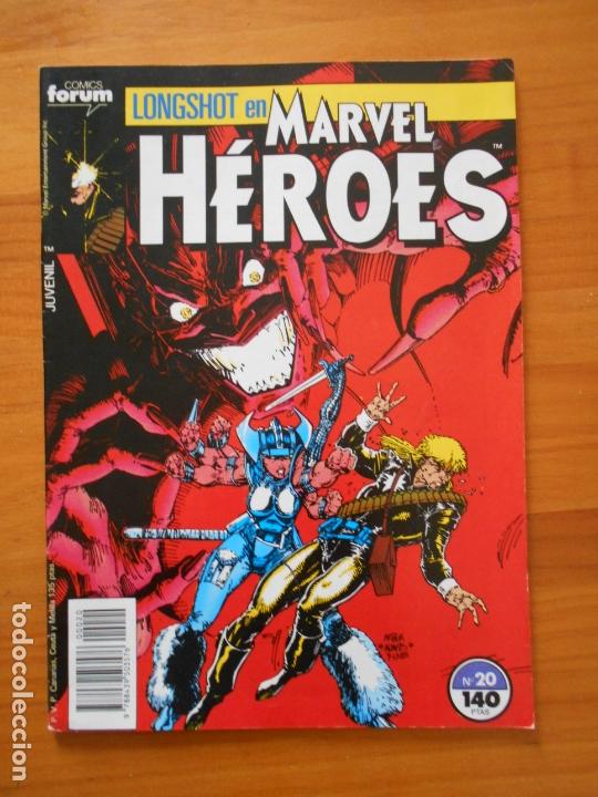 C&oacute;mics: MARVEL HEROES - N&ordm; 20 - LONGSHOT - FORUM (CC) - Foto 1